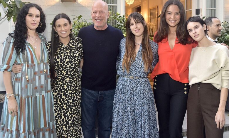 Boy Scout daughter Bruce Willis reacts with 'outpouring of love' after his aphasia diagnosis