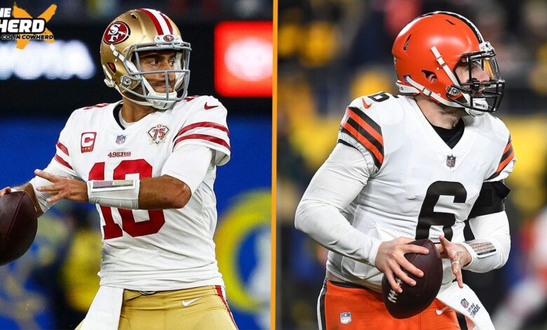 Browns should overpay for Jimmy G to end Baker Mayfield saga I THE HERD