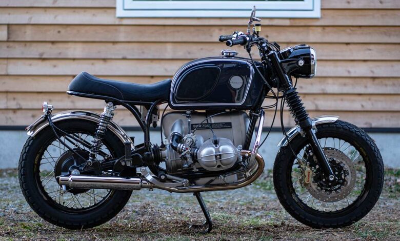 Awesome: A flawless BMW R75/6 from 46Works
