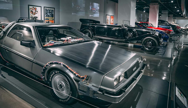 The cars from the movie are starring in the new Petersen Museum exhibition