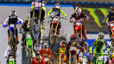 High resolution image from AMA Supercross Round 12 - Seattle
