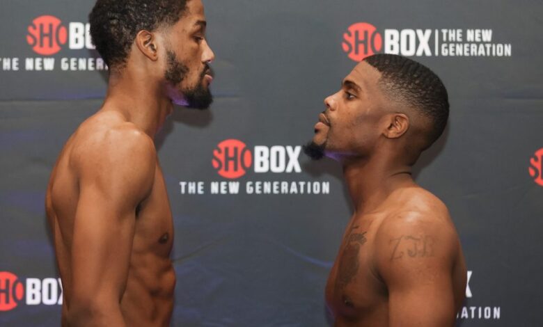 Aldreal Holmes will be back for the ShoBox main event on Friday