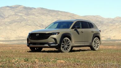 2023 Review Mazda CX-50 for the first time driving