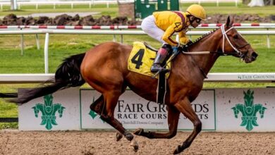 Clairiere Easy Earning Back at Fair Grounds