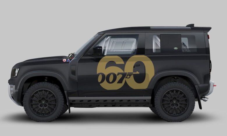 Land Rover builds Defender race car inspired by James Bond