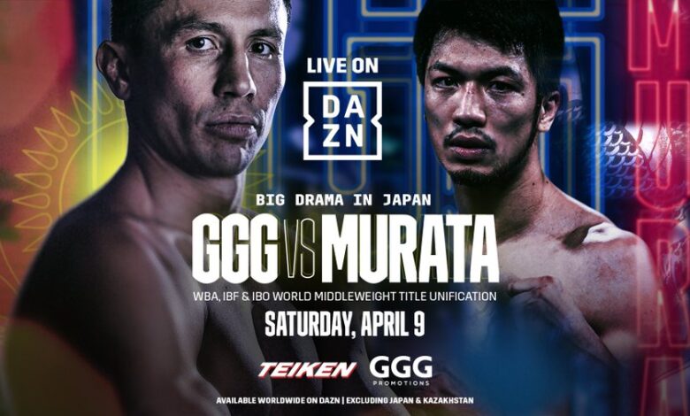 Golovkin: "Murata is a very serious fighter"