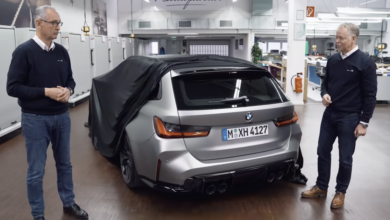 G81 BMW M3 Touring revealed a part in a new video