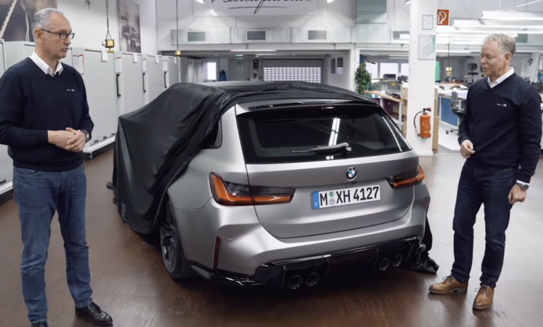 G81 BMW M3 Touring revealed a part in a new video