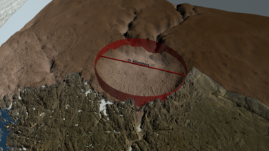 Greenland Hiawatha Crater Definitely Late Paleocene - Hesitating for that?
