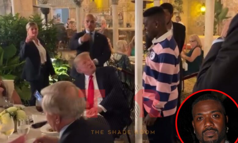 Ray J Introduces Kodak Black To Donald Trump For The First Time
