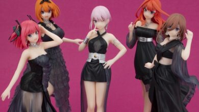 Quintessential Quintuplets Figures Features Sister in Black Dress