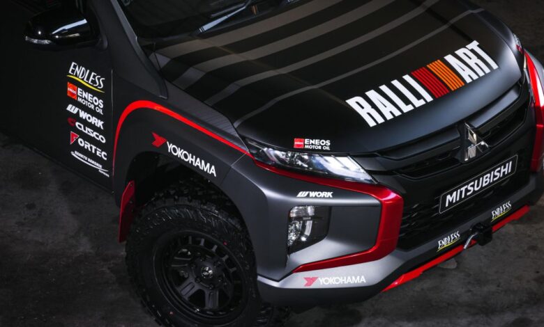 Mitsubishi returns to motorsport with rogue Triton for 2022 AXCR