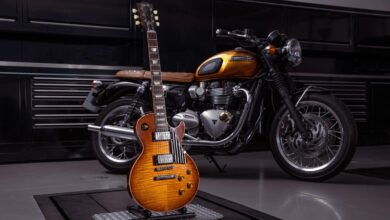 Triumph and Gibson Partner for the legendary 1959 edition