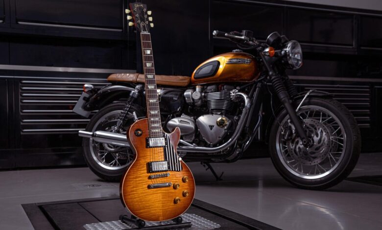 Triumph and Gibson Partner for the legendary 1959 edition