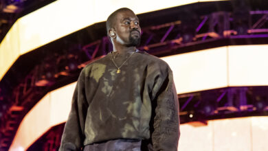 Kanye West banned from performing at the Grammys: NPR