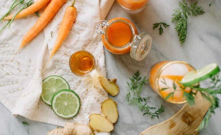 Carrot-Ginger Cocktail_Easter recipes