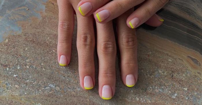 20 Coolest Colorful French Manicure Ideas To Try Now