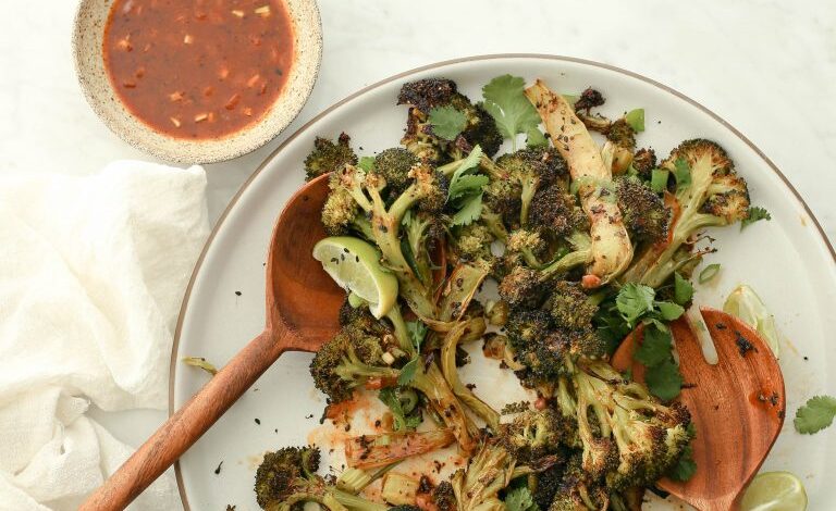 This Grilled Chili Miso Broccoli is my Must-Go Dinner of the Week