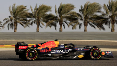 Verstappen tops practice at Bahrain GP opening F1 season
