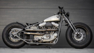 The Survivor: A Harley Sportster hardtail by MB Cycles