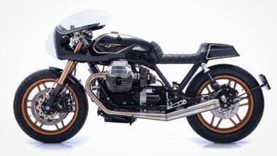 Formosa: A Moto Guzzi Mille GT cafe racer by Rusty Wrench