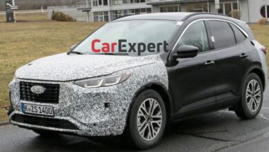 2023 Ford Escape facelift spy