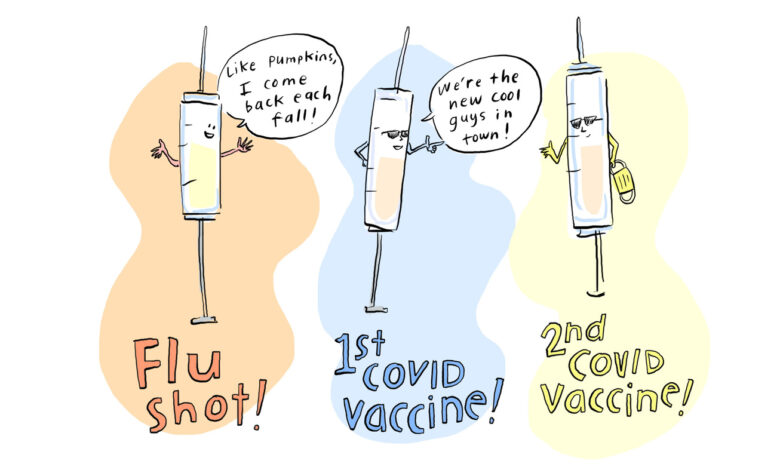COMIC: When kids are afraid of vaccines, try these tips to help them overcome: