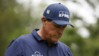 2022 Masters: Phil Mickelson leaves Augusta National for the first time in nearly 30 years