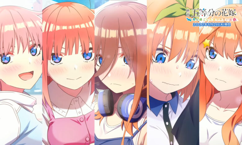 Quintessential Quintuplets Game Opening Movie Revealed