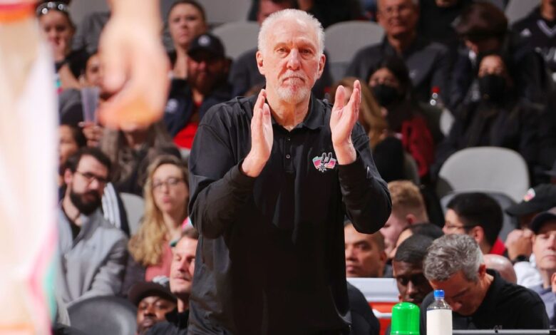 Spurs coach Gregg Popovich gets 1,336th win to break Don Nelson's all-time NBA winning record