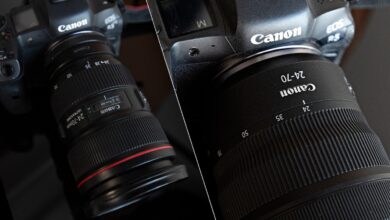 Can you tell the difference between the 24-70mm EF and RF lenses?  Take a look at yourself and prepare to be shocked