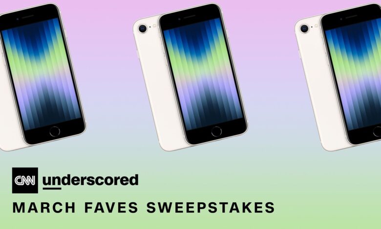 Enter to win a new iPhone SE in March's Underrated Favorites Sweepstakes
