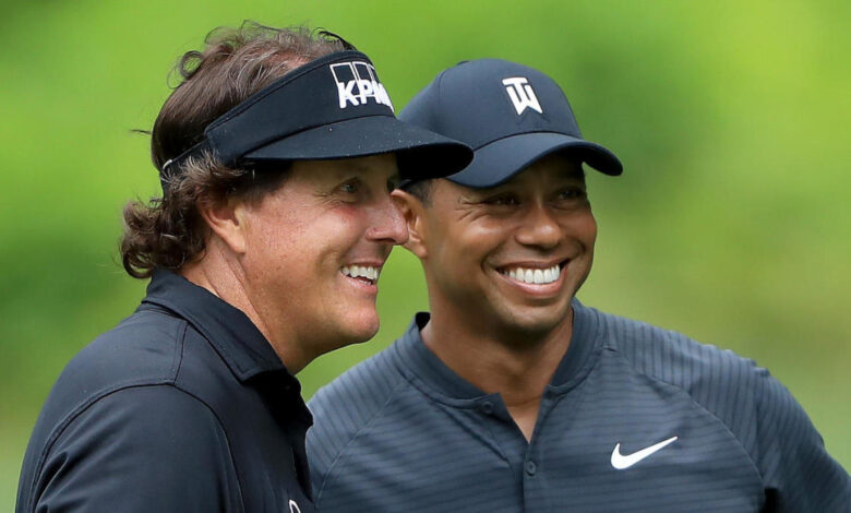 Tiger Woods alongside Phil Mickelson on PGA Tour's First Player Impact Program for $8M