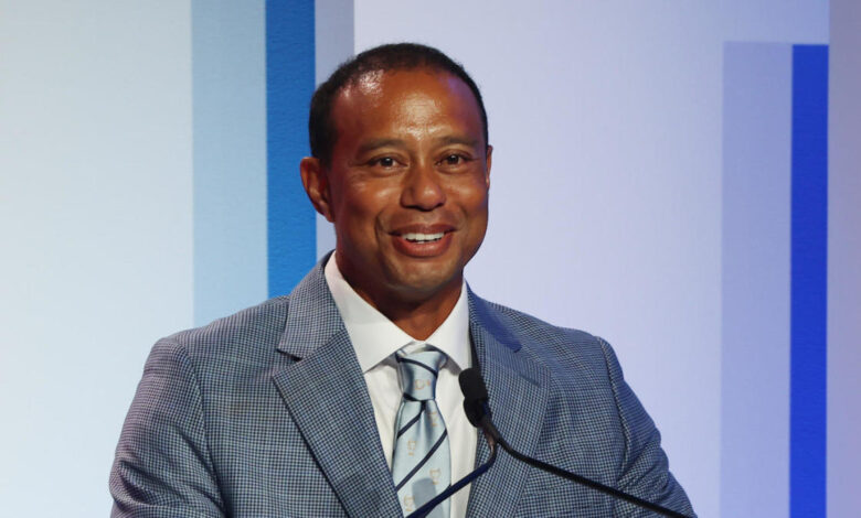 Tiger Woods gets emotional as daughter steals gig at World Golf Hall of Fame historic showcase