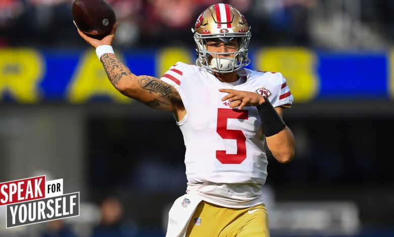 Trey Lance should not be 49ers starting QB next year I SPEAK FOR YOURSELF