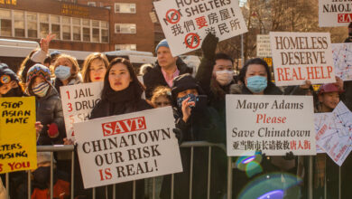 NYC's Chinatown, Spinning Over Anti-Asian Attacks, Battle Shelter Plan