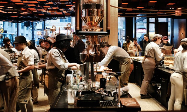Starbucks 'New York City Reserve Roastery becomes the 9th coffee shop to merge