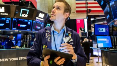Stock futures were little changed as Wall Street looked set to recover from a losing week