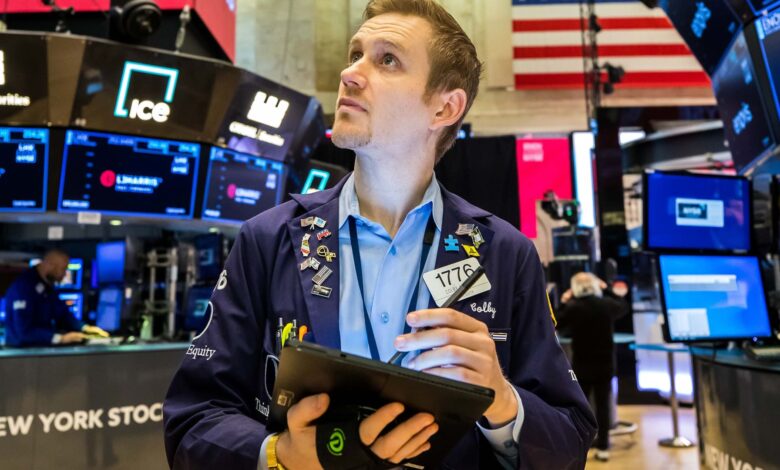 Stock futures were little changed as Wall Street looked set to recover from a losing week