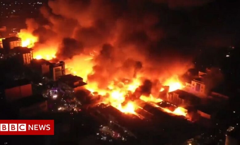 Hargeisa fire: Inferno ravages market in Somaliland capital