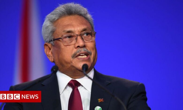 Gotabaya Rajapaksa: Sri Lankan President defies calls to resign