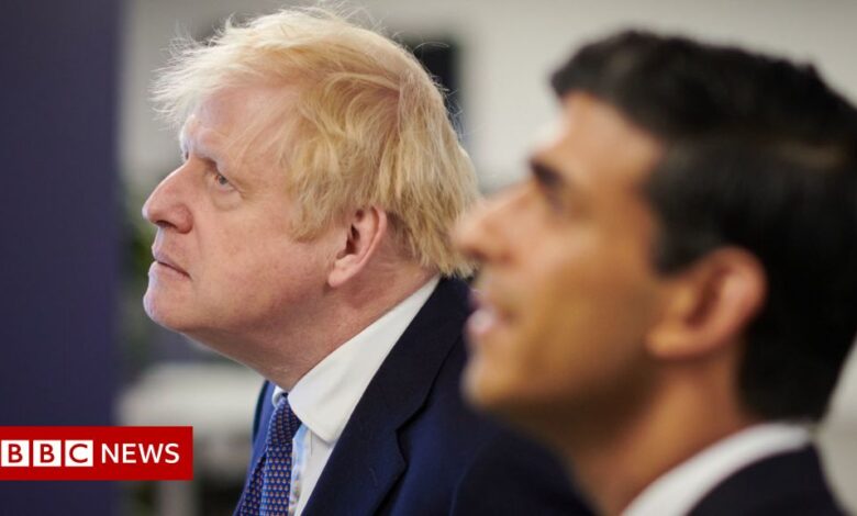 Boris Johnson and Rishi Sunak reject calls to resign over lockdown fines