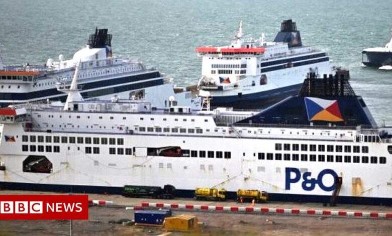 P&O ferry impounded for omission - Coast Guard