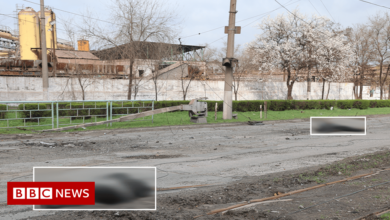 Mariupol: Video appears showing dead civilians
