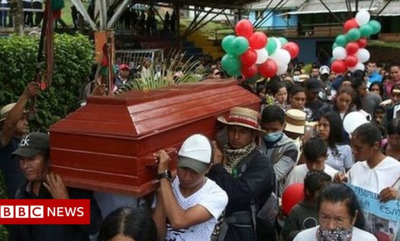 Colombia reports 52 activists have been killed this year