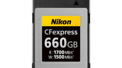 Nikon launches 660GB class B CFexpress memory card