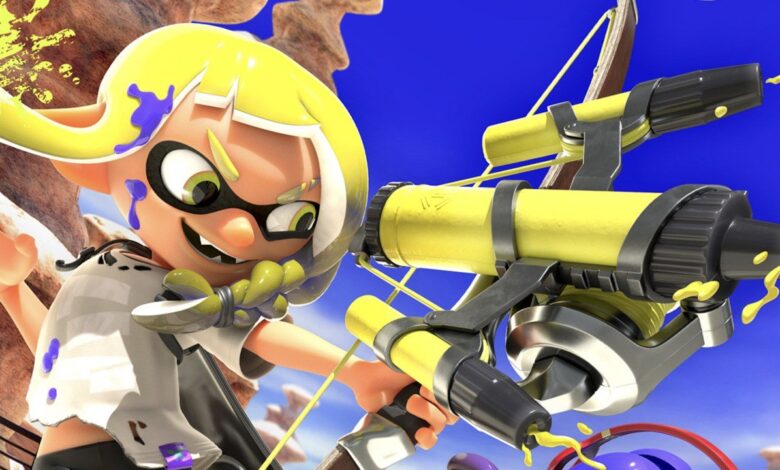 Nintendo shows off its new and familiar Splatoon 3 weapon