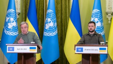 UN chief tells Ukrainians, pledges increased support |