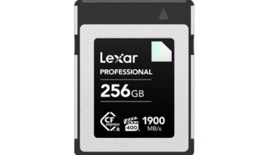 Lexar announces CFexpress Class B Diamond Series memory cards