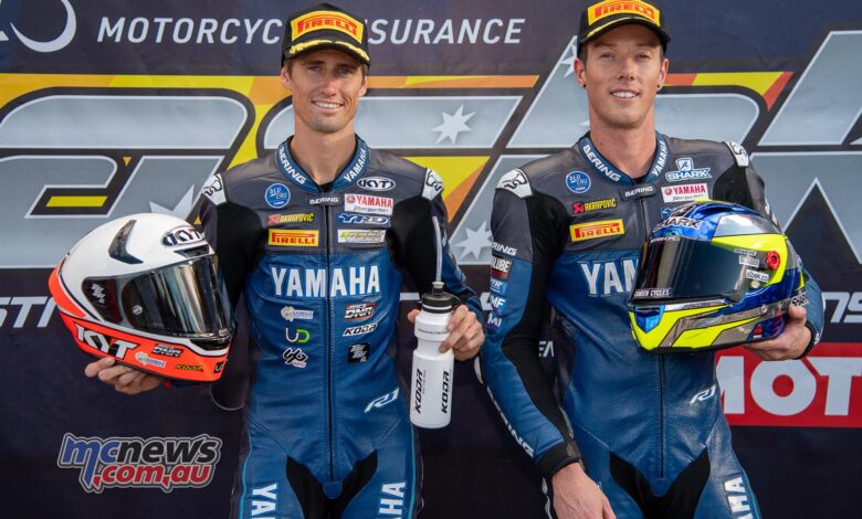 Yamaha 1-2 on the grid at Wakefield Park | Saturday round up
